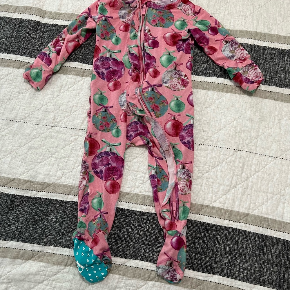 Posh Peanut Christmas Ornament Footie